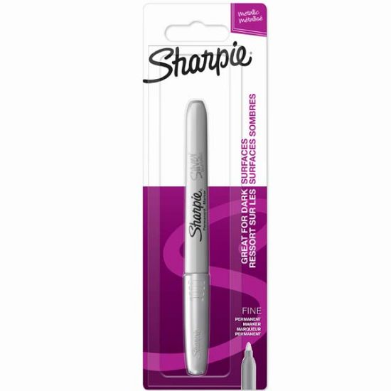 Sharpie Markör Metalik Tekli Blister Altın 1986003 (12 Adet) resmi