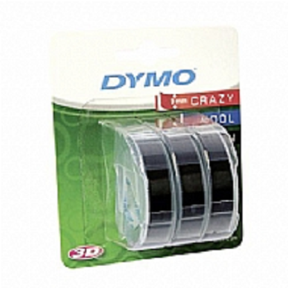 Dymo Kabartma Şerit Rhino 3 LÜ 9MMx3M Siyah S0847730 resmi