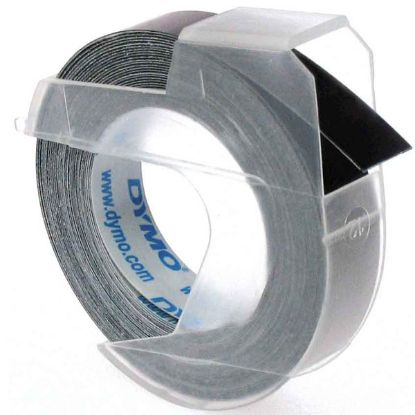 Dymo Kabartma Şerit 9MMx3M Siyah S0898130 resmi