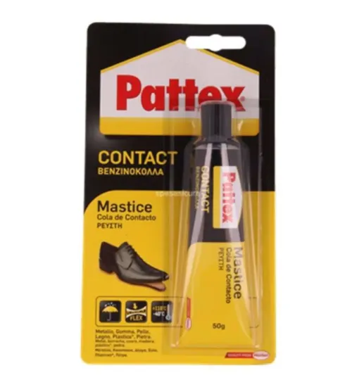Pattex Deri Kauçuk Ahşap Yapıştırıcı 50g Tüp  resmi