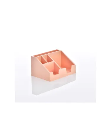 Ops Masa Seti Kalemlik-Organizer Pastel Pembe KLM 208 resmi
