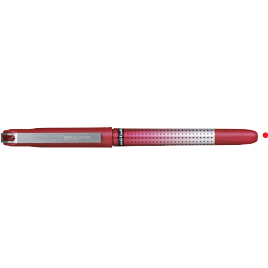 Uni-Ball Roller Kalem Eye Needle İğne Uçlu 0.5 MM Kırmızı UB-185S (12 Adet) resmi