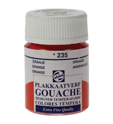 Talens Guaj Boya 16 ML Orange (Turuncu) 235 (10 Adet) resmi