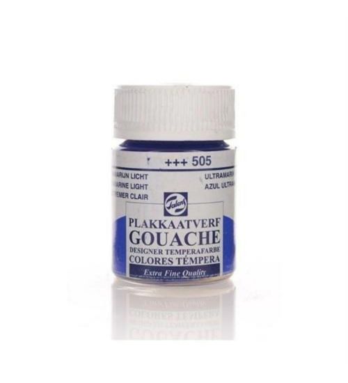 Talens Guaj Boya 16 ML Ultramarine Light (Ultramarine Işık) 505 (10 Adet) resmi