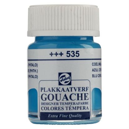 Talens Guaj Boya 16 ML Cerulean Mavi (Gök Mavisi) 535 (10 Adet) resmi