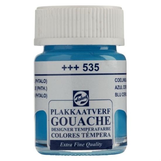 Talens Guaj Boya 16 ML Cerulean Mavi (Gök Mavisi) 535 (10 Adet) resmi