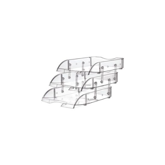 Ops Evrak Rafı Hareketli 3 Lü Şeffaf RF 603 resmi