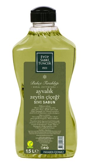 Eyüp Sabri Tuncer 1,5lt Ayvalık Zeytin Çiçeği  Sıvı Sabun Doğal Zeytinyağlı resmi