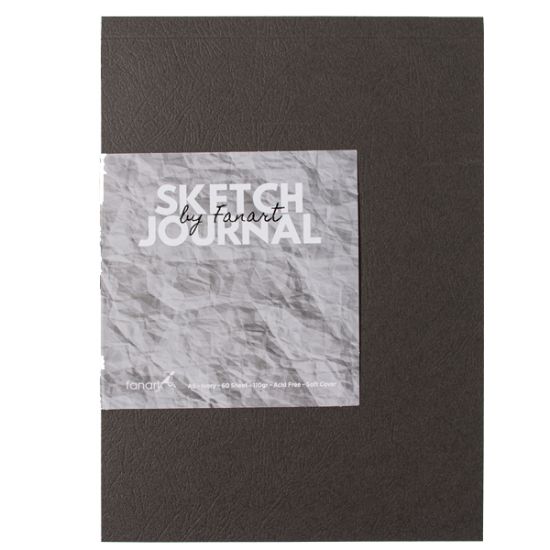 Fanart Academy Sketch Journal 110 GR 60 YP A5 Sarı 8661 resmi
