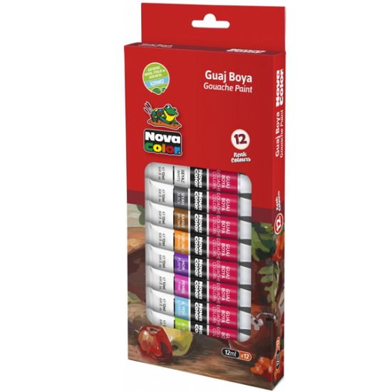 Nova Color Guaj Boya Tüp 12 Li 12 ML NC-781 resmi