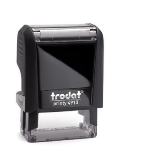 Trodat Standart Kaşe Otomatik 26x09 Otomatik Kasa Siyah Keçe 4910 resmi