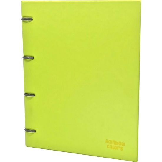 Önder Raınbow Colors 4 Halkalı Pvc Sarı 122-20 resmi