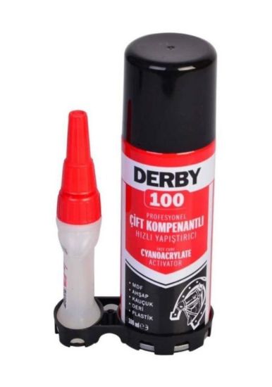 Derby Sprey Yapıştırıcı MDF Aktivatör 100 ML+25 ML  resmi