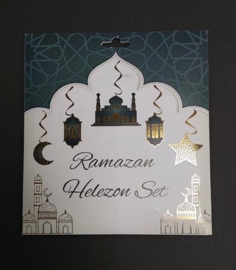 Brş Ramazan Helezon Sarkıt Süs Varaklı RMZN-006 resmi