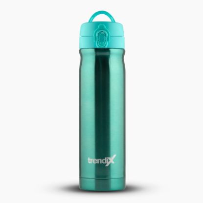 Trendıx Termos Çelik İçli 500 ML Turkuaz U5000-TR resmi