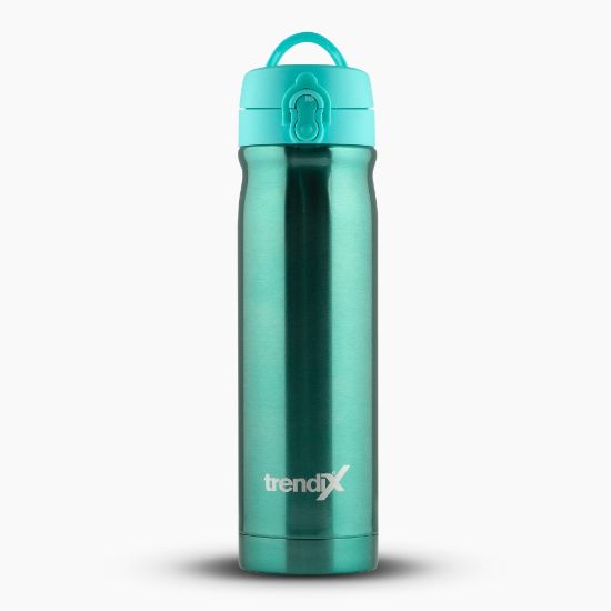 Trendıx Termos Çelik İçli 500 ML Turkuaz U5000-TR resmi