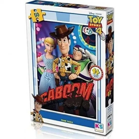 Ks Games Puzzle 50 Parça Toy Story 709 resmi