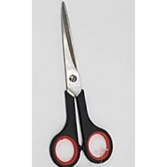 Cassa Makas Inoxy 24 CM (9,5 İnç) Siyah Kırmızı 5385 resmi