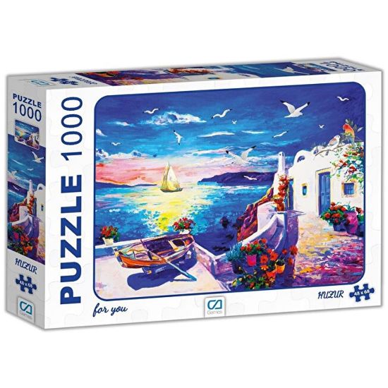 Ca Puzzle 1000 Parça Huzur 7000 resmi