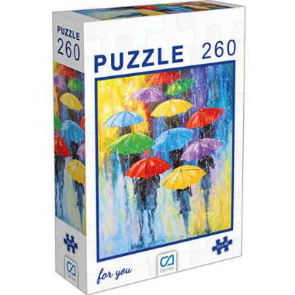 Ca Puzzle 260 Parça Şemsiyeler 6000 resmi