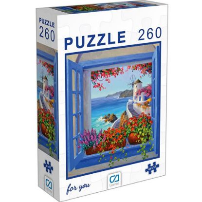 Ca Puzzle 260 Parça Pencere 6002 resmi