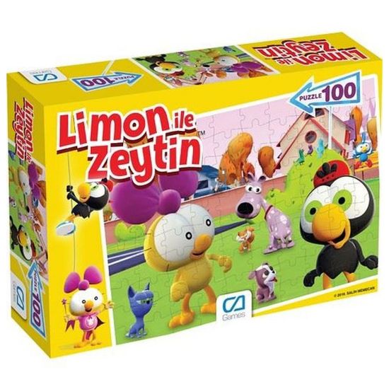 Ca Puzzle 100 Parça Limon İle Zeytin 5084 resmi