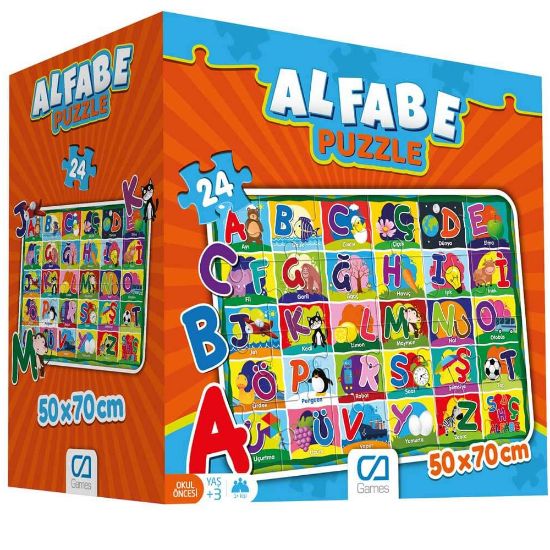 Ca Puzzle Alfabe Eğitici 5027 resmi