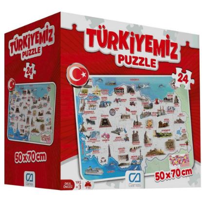 Ca Puzzle Türkiyemiz Yer 5079 resmi