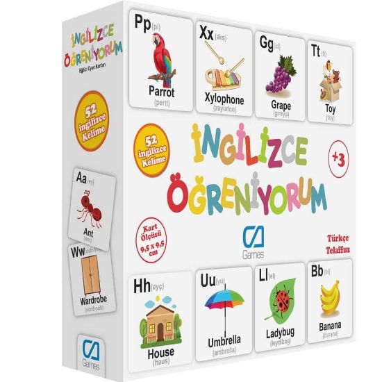 Ca Eğitici İngilizce Öğreniyorum 5044 resmi