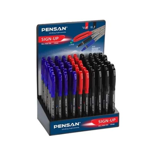 Pensan Tükenmez Kalem Sign Up 60 Stand PE2410S60 resmi