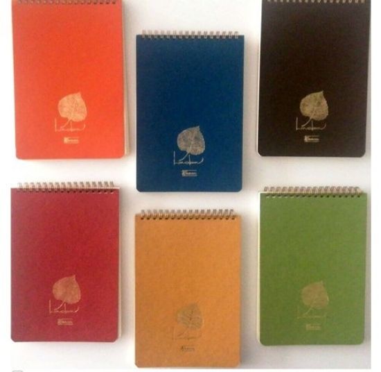 Keskin Color Bloknot Spiralli Linden Ofis A5 80 YP Kareli resmi