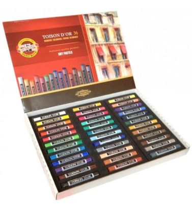 Koh-I Noor Set Of Artist´s Dry Chalks 8515 36 resmi