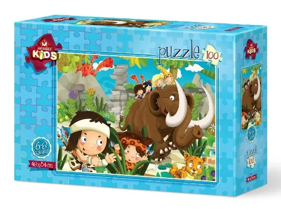 Art Puzzle 100 Parça Mağara Çocukları 5621 resmi