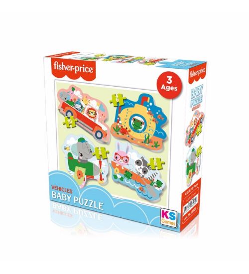 Fisher-Price Baby Puzzle Vehıcles resmi