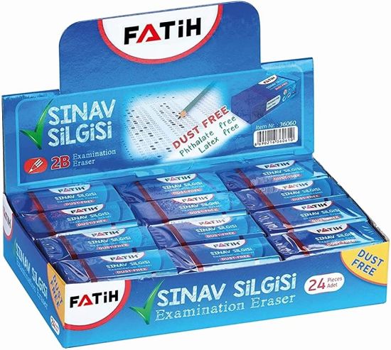 Fatih Sınav Silgisi Mavi FS24/M resmi