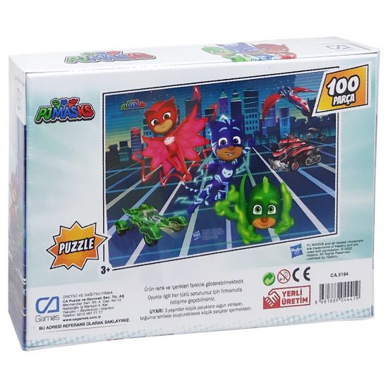 Ca Puzzle 100 Parça Pjmasks 5194 resmi
