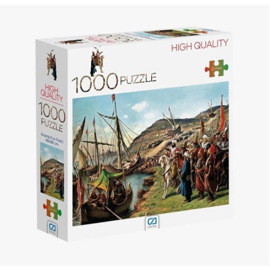 Ca Puzzle 1000 Parça İstanbulun Fethi 7039 resmi