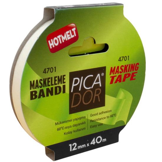 Picador Krepe (Maskeleme) Bantı 60 Derece Isıya Dayanıklı Askılı 12x40 4701 resmi