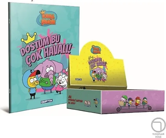 Gıpta Kral Şakir Dikişli A6 Karton Kapak Defter (Stand) (36 Adet) resmi