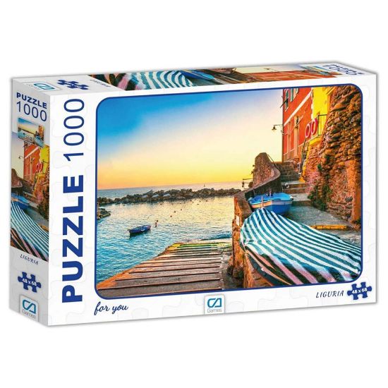 Ca Puzzle 1000 Parça Lıgurıa 7017 resmi