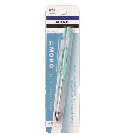 Tombow Versatil Kalem Mono Graph 0.5 MM Şeffaf Nane resmi