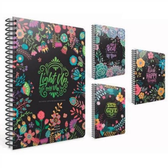Gıpta Spiralli Sert Kapak Defter Best Notes 17x24 120 YP Ç.siz. resmi