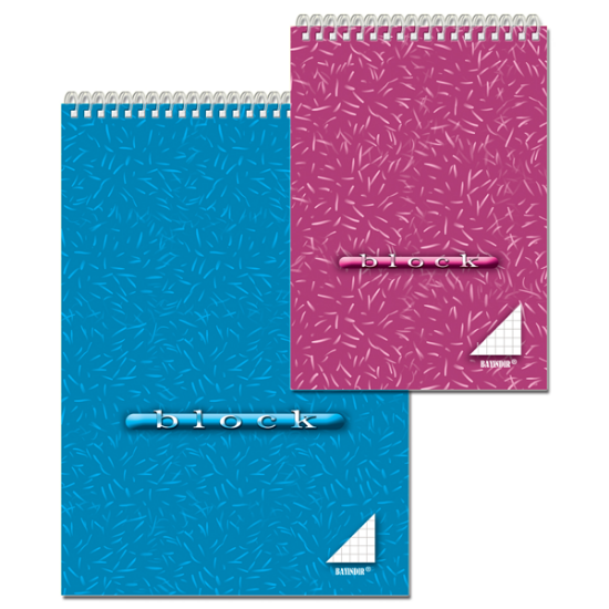 Bayındır Bloknot Spiralli Karton Kapak Çizgili 40 YP A5 BNS0050 resmi