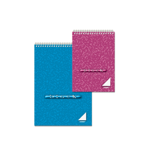 Bayındır Bloknot Spiralli Karton Kapak Çizgisiz 40 YP A5 BNS0060 (12 Adet) resmi