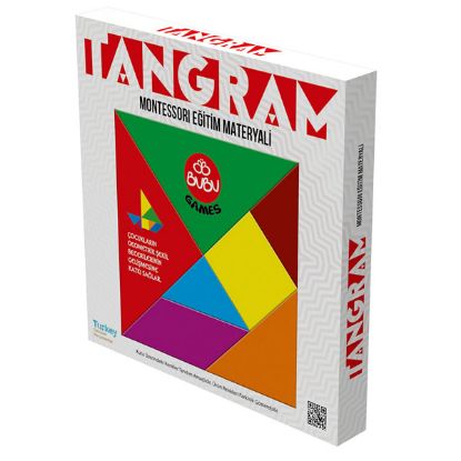 Bu-Bu Games Renkli Tangram 24x37 BUBU-GM0016 resmi