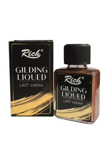 Rich Gilding Liqued (Likit Varak) Bakır 09680 resmi