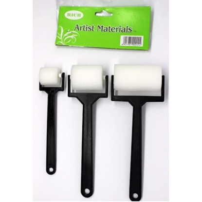 Rich Plastik Saplı Sünger Rulo Karışık Set resmi