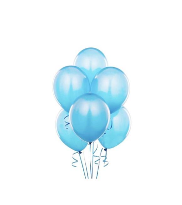 Vatan Metalik Balon Açık Mavi resmi