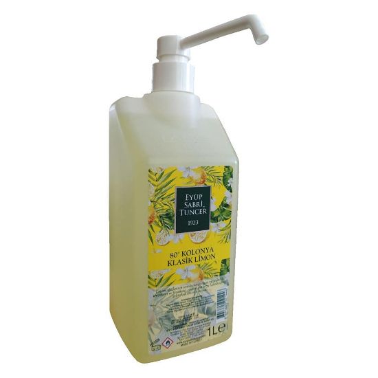 Eyüp Sabri Tuncer Kolonya Limon Pompalı Sprey Başlıklı 1 LT resmi