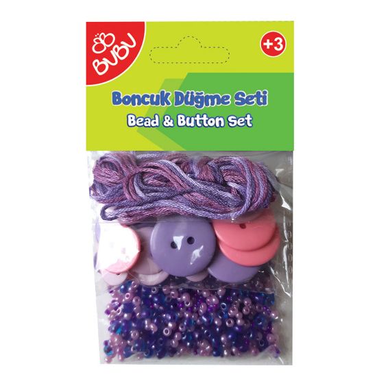 Bu-Bu Boncuk Düğme Seti BUBU-BN0005 resmi